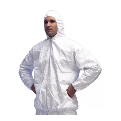 Tyvek kapucnis cipzáras dzseki
