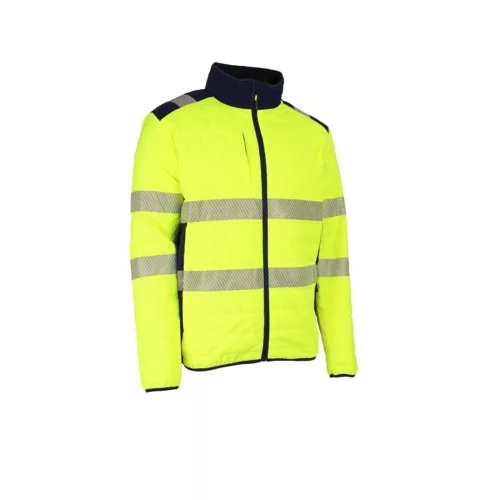 Flake fluo thermo dzseki, sárga/sötétkék