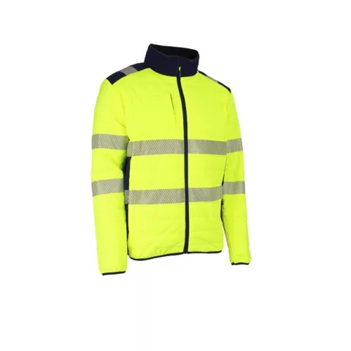 Flake fluo thermo dzseki, sárga/sötétkék