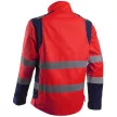 Hibana béleletlen kabát, fluo piros/sötétkék
