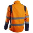 Hibana béleletlen kabát, fluo narancs/sötétkék