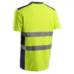 Nekki rövid ujjú póló, fluo sárga/sötétkék