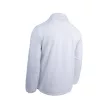 Polár pulóver, cipzáras, fehér