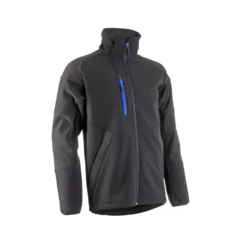 Yuki II softshell dzseki, fekete/kék