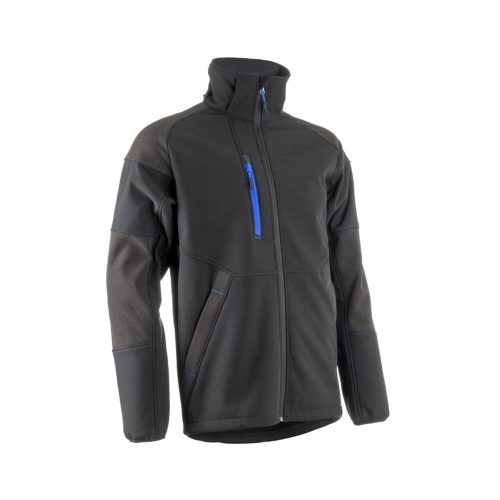 YUKI II SOFTSHELL DZSEKI, FEKETE/KÉK