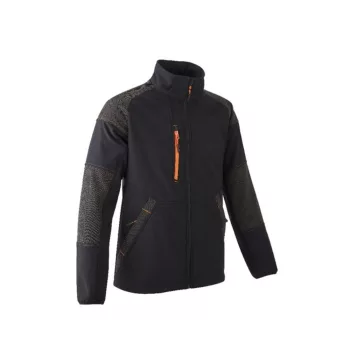 Yuki II softshell dzseki, fekete/narancs