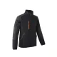 Yuki II softshell dzseki, fekete/narancs