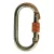 Toplock karabiner, csavarmenetes