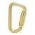 Twist lock acél karabiner 19mm nyit