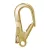 Karabiner kettős rugózárral, 60mm nyílású