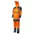 Hydra HI-VIZ PE esőöltöny, fluo narancs/kék