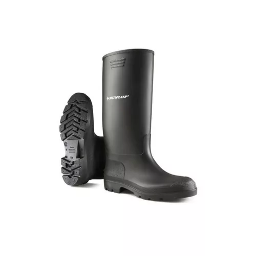 Dunlop Pricemastor sav- és lúgálló pvc csizma, fekete