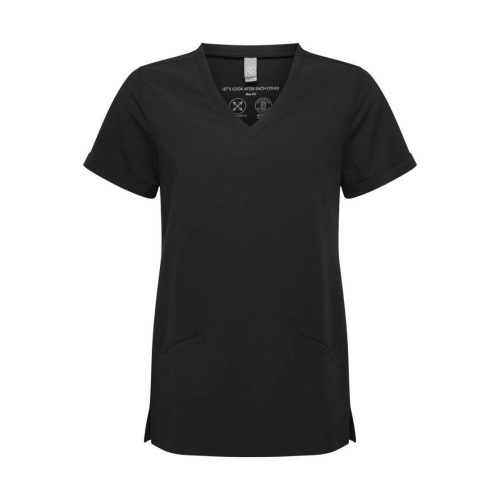 Női stretch tunika, fekete